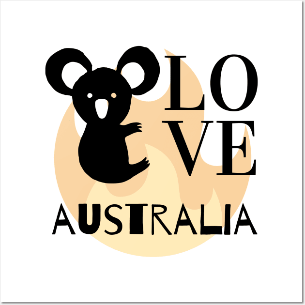 Save Australia from these horrible bushfires! Wall Art by mazdesigns